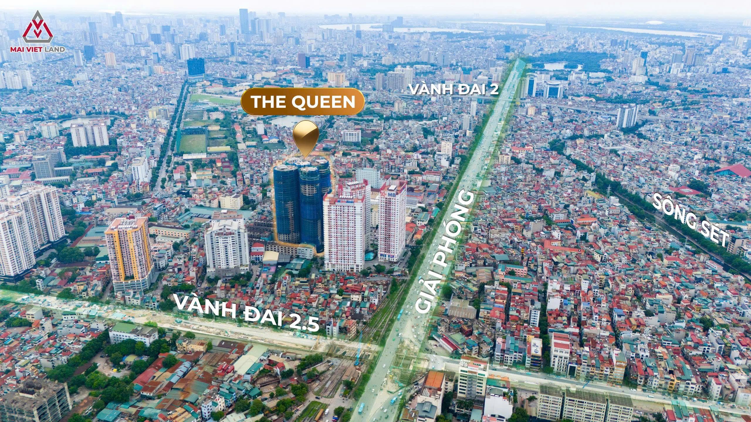 Vị trí The Queen – 360 Giải Phóng