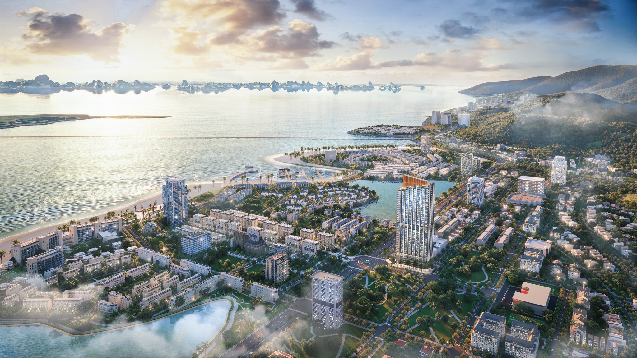 Tiến độ xây dựng Sky M BimLand Marina Hạ Long