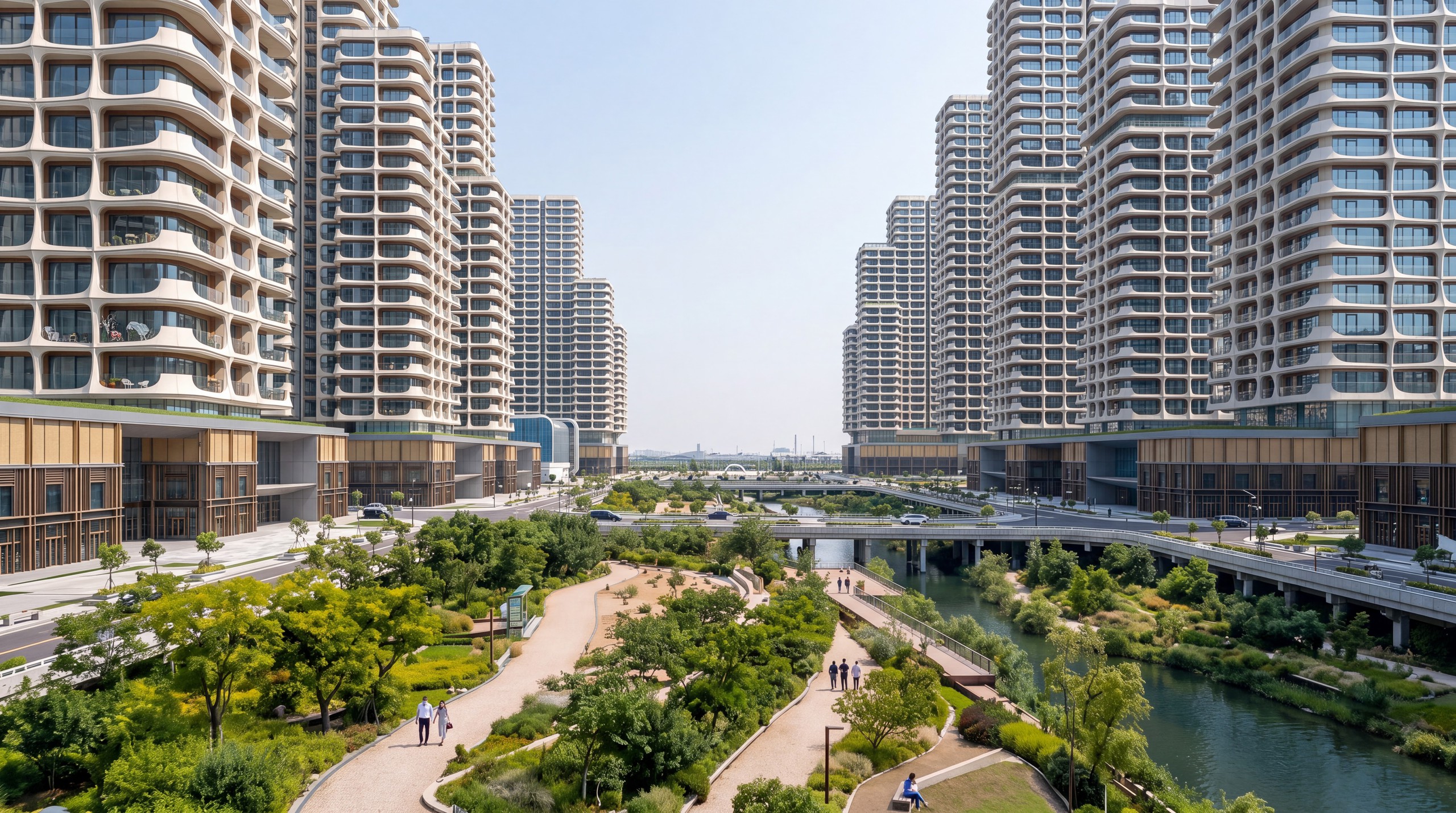 Thiết kế Khu đô thị đa mục tiêu Lĩnh Nam: Không gian tích hợp sinh thái