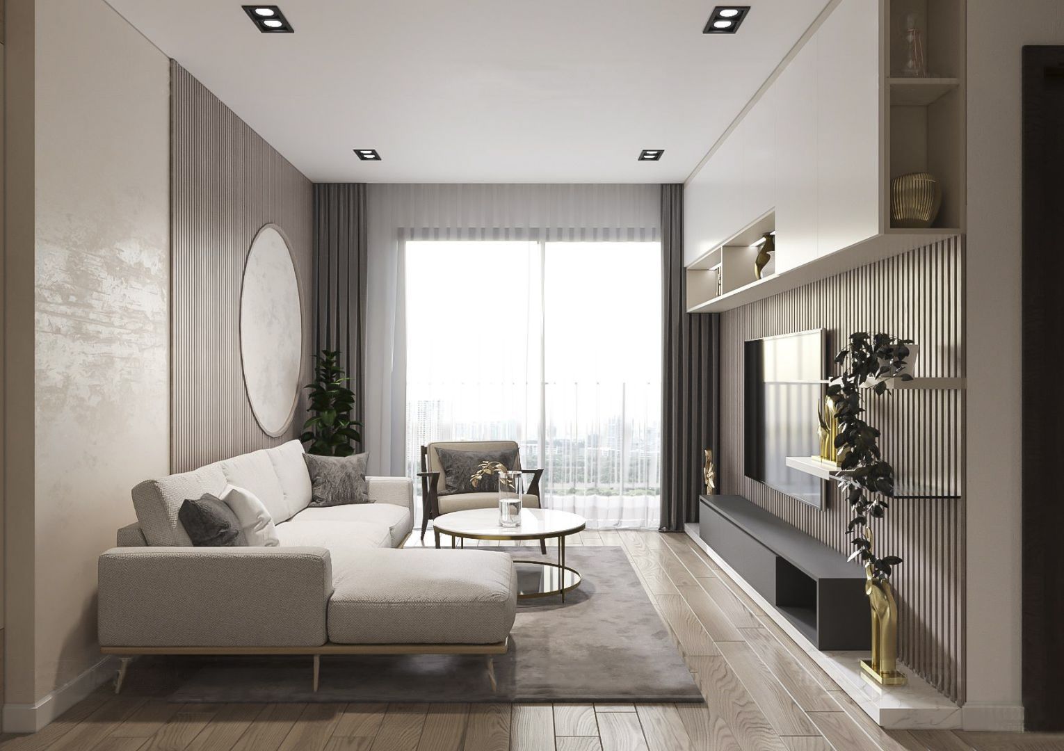 Cho thuê căn hộ 3 phòng ngủ Avenue Alluvia Sunshine Marina Hưng Yên
