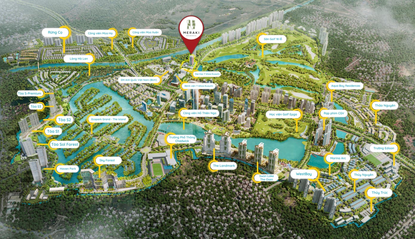 Tổng quan Ecopark Văn Giang và bức tranh đại đô thị sinh thái tỷ đô phía Đông Nam