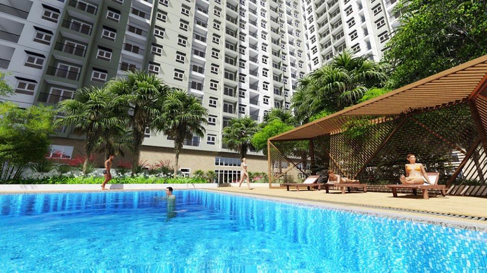 Tiện ích bể bơi 4 mùa tại Ecohome 3