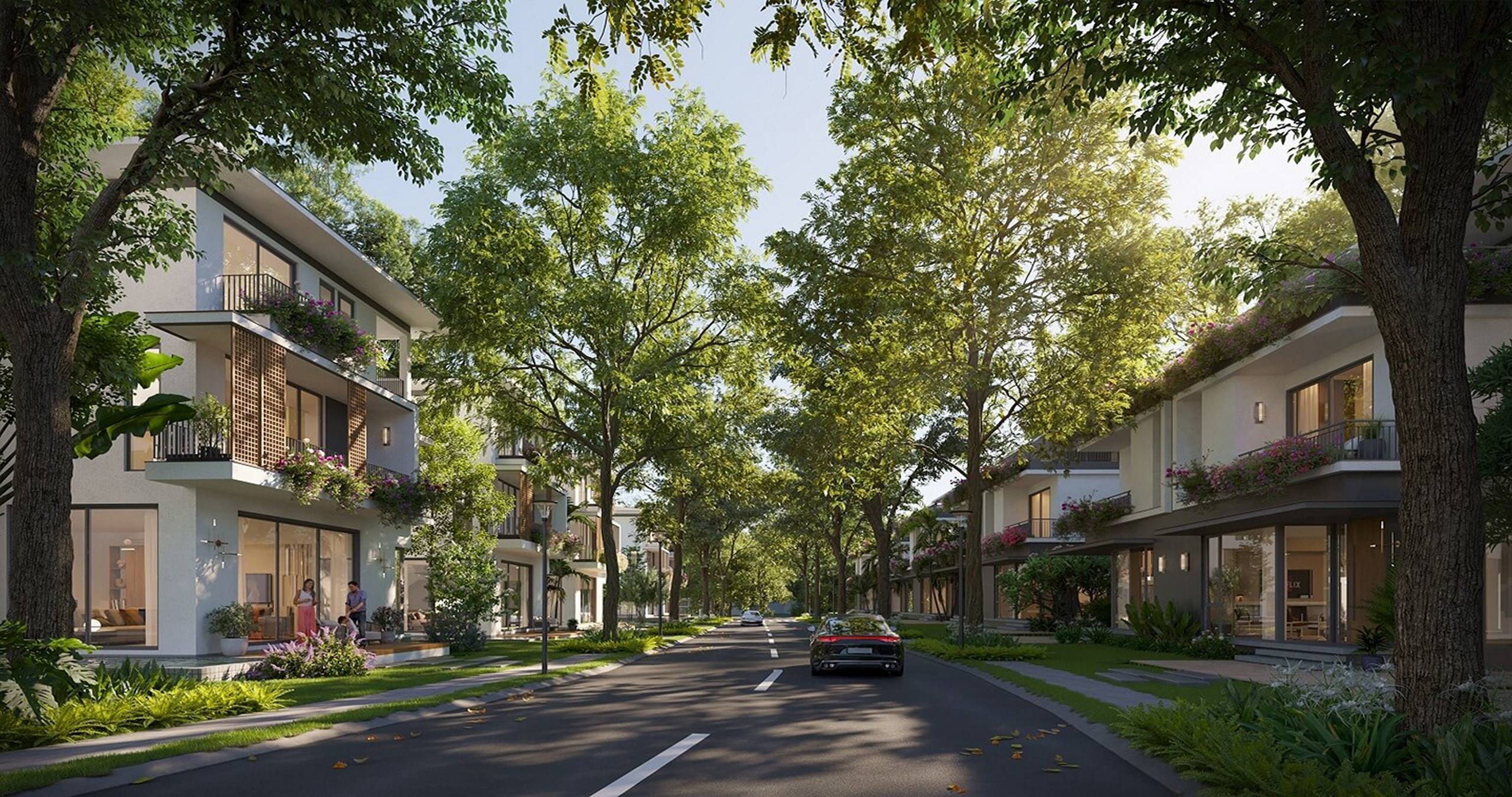 Nhà mẫu dự án Alluvia City Văn Giang