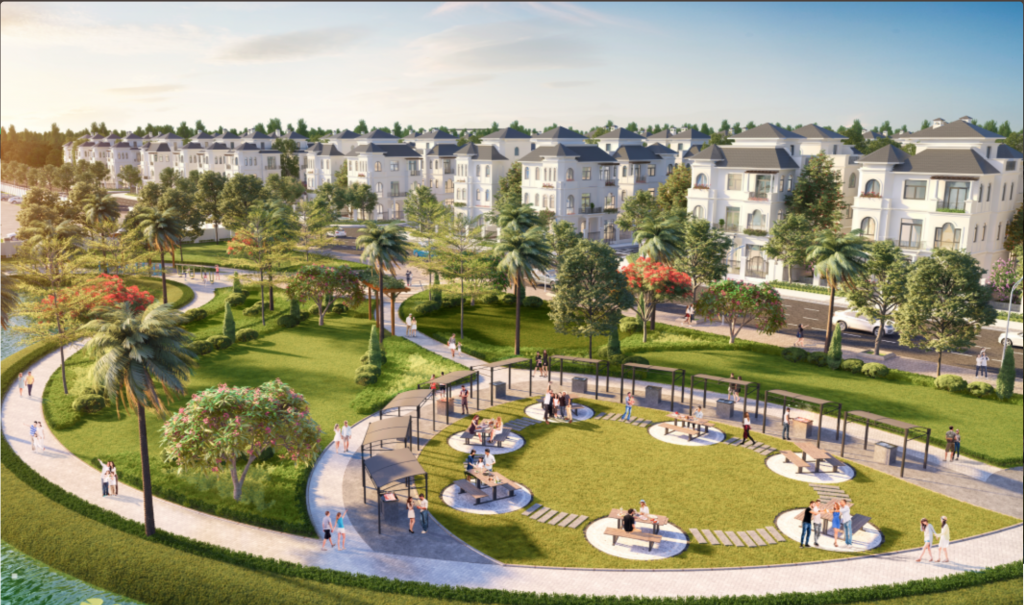 Vị trí dự án Vinhomes Green Villas