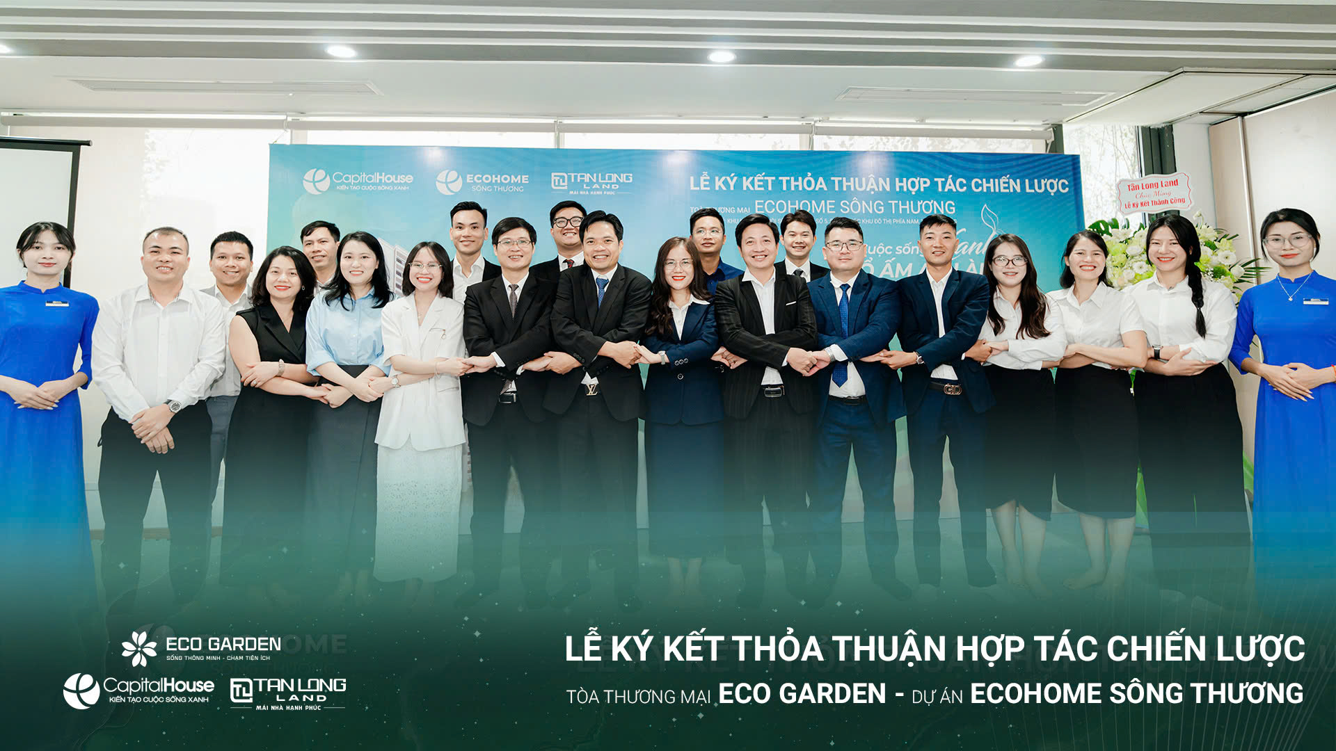 CĐT Capital House và Tân Long Land hứa hẹn mang đến giá trị vượt trội cho khách hàng và cộng đồng.