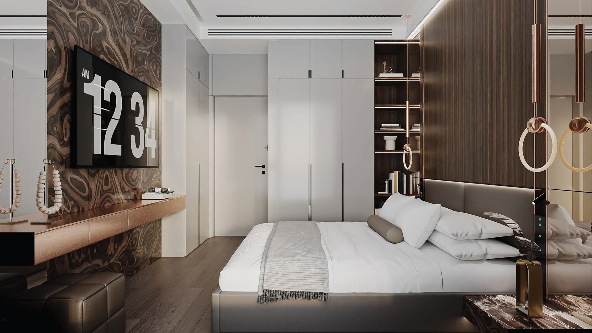 Cho thuê căn hộ 1 phòng ngủ chung cư The Parkland Imperia Ocean Park 2 Hưng Yên