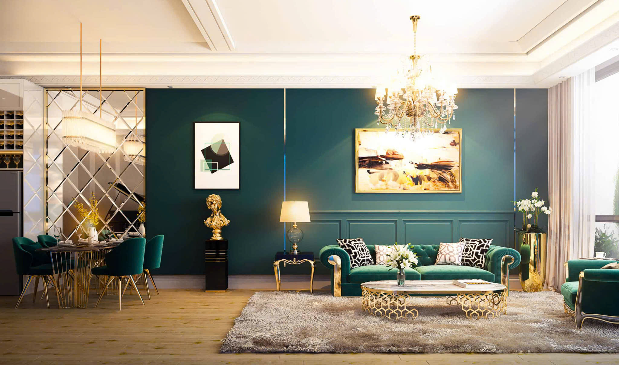 Nhà mẫu Hilton Hải Phòng và không gian trải nghiệm tuyệt tác kiến trúc Châu Âu