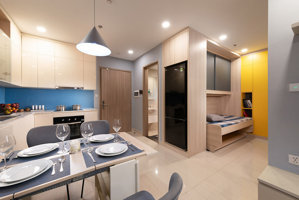 Căn hộ mẫu khu đô thị Vinhomes Times City