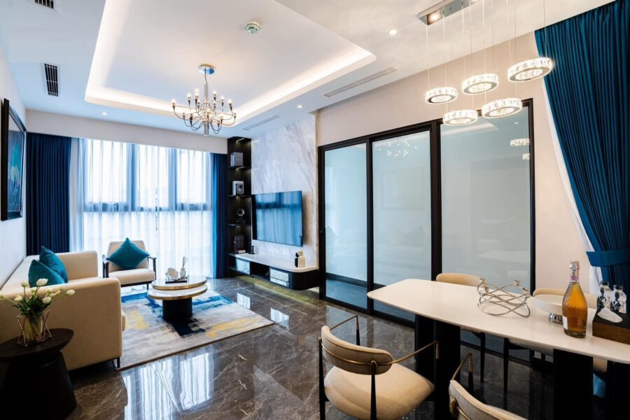 Nhà mẫu Royal Mansion tái hiện chuẩn sống thực tế và giá trị tương lai