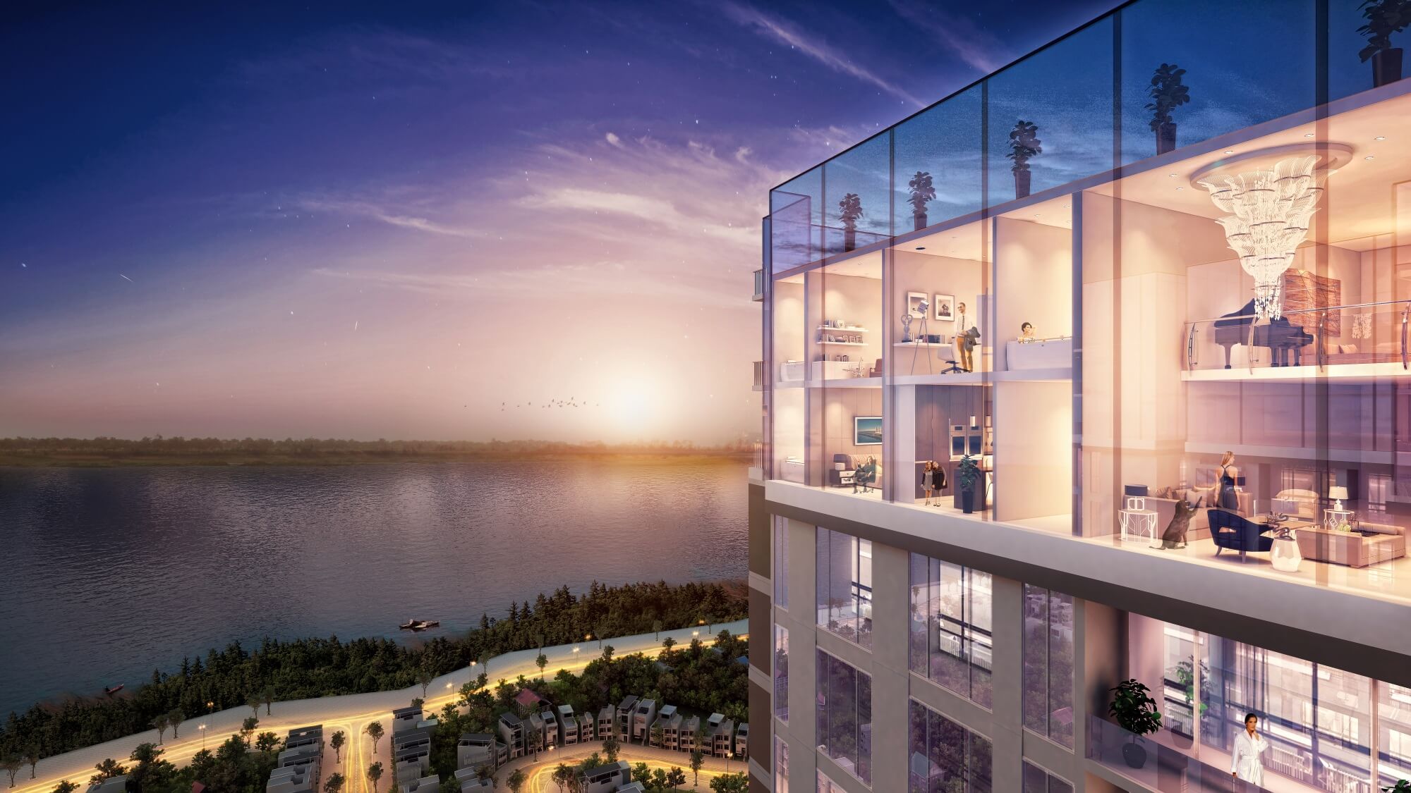 Các loại hình sản phẩm WestLake Residential Tây Hồ 
