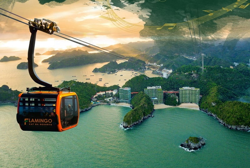 Vé cáp treo Sun World Cát Bà Hải Phòng mới nhất 2025