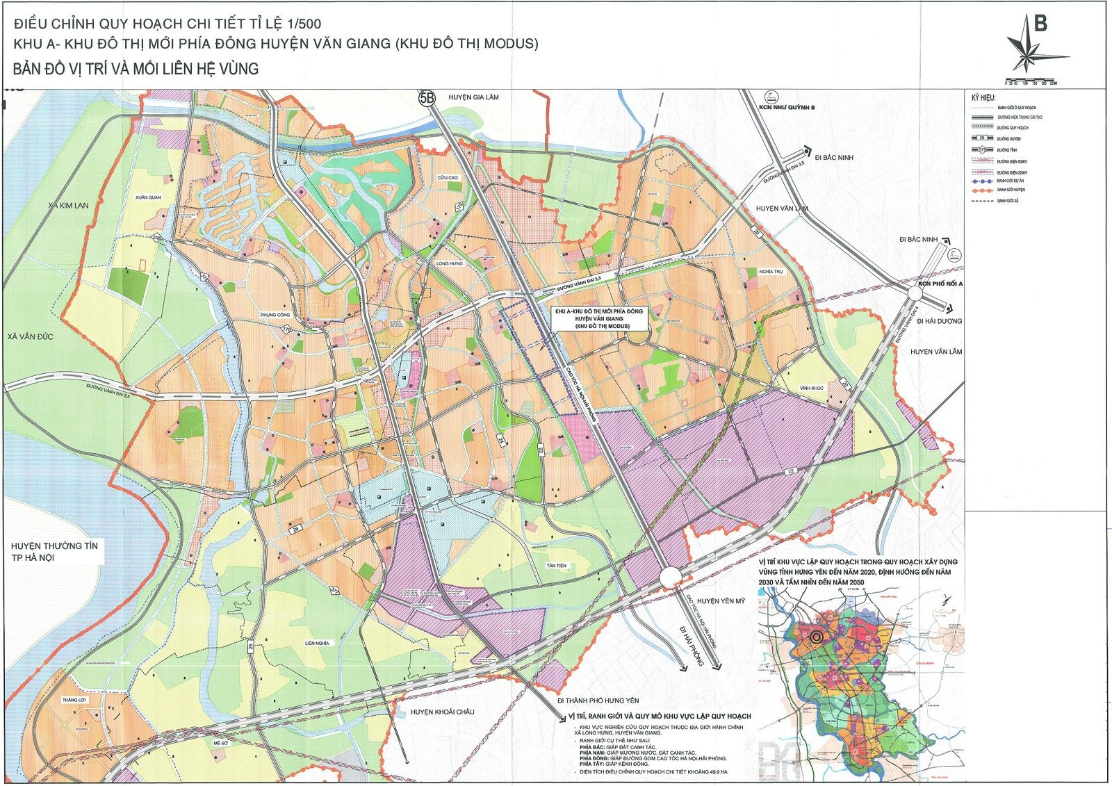 Quy hoạch Centerville Văn Giang