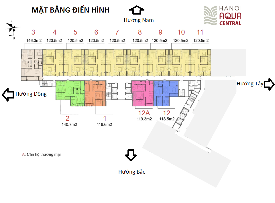 Thiết kế dự án Hà Nội Aqua Central