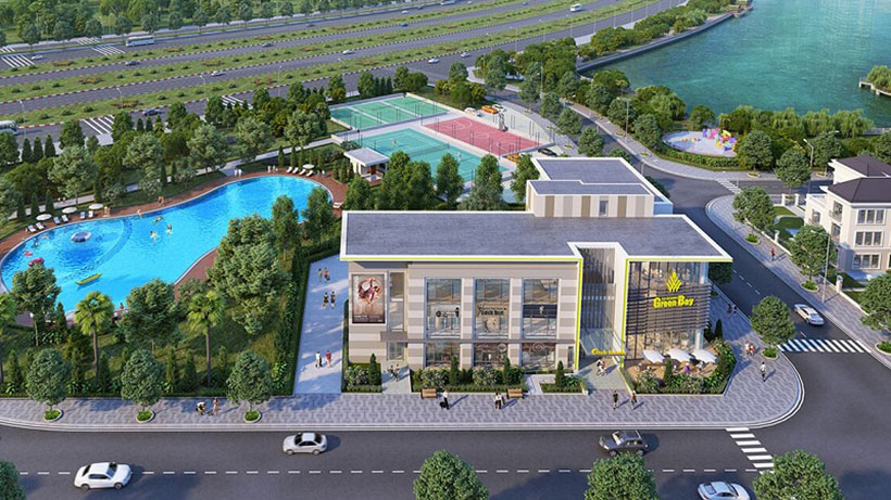 Khu Clubhouse Vinhomes Green Bay sang chảnh