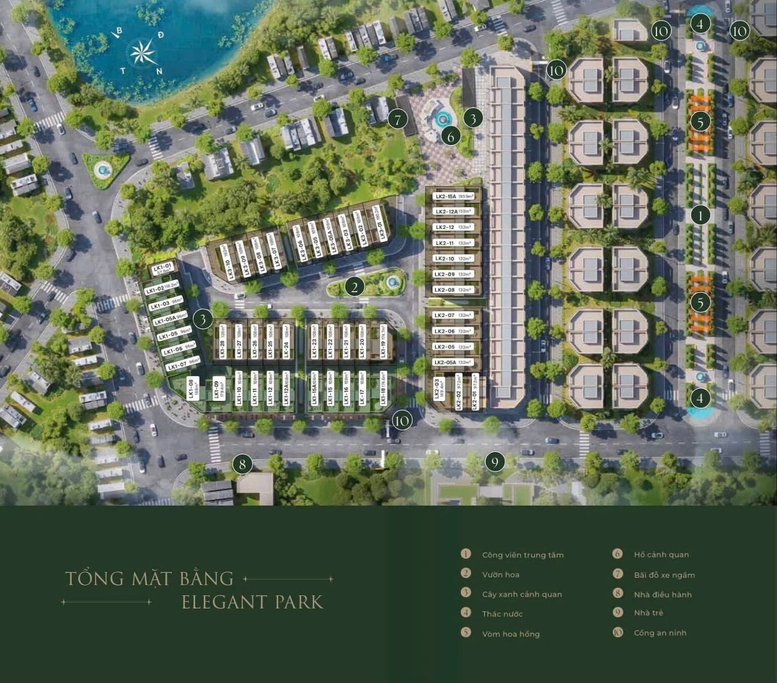 Nét đặc biệt dự án Elegant Park Thạch Bàn