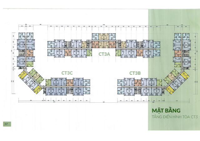 Mặt bằng thiết kế Nhà ở xã hội Thăng Long Green City Kim Chung Đông Anh