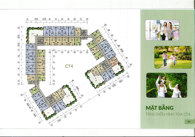Mặt bằng thiết kế Nhà ở xã hội Thăng Long Green City Kim Chung Đông Anh