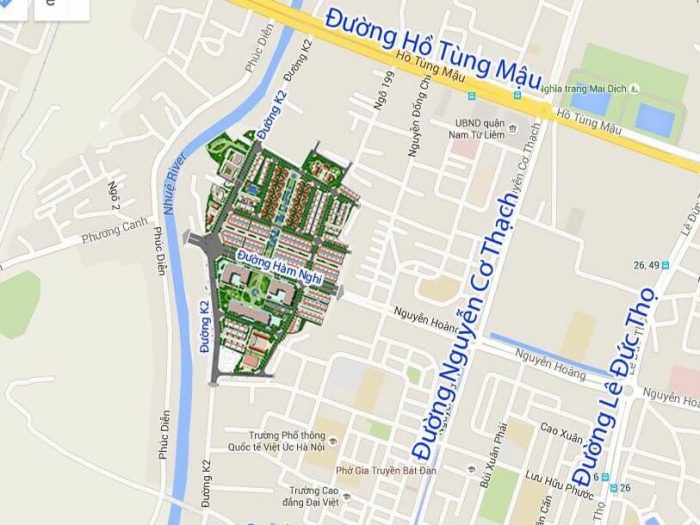 Quy hoạch Vinhomes Gardenia
