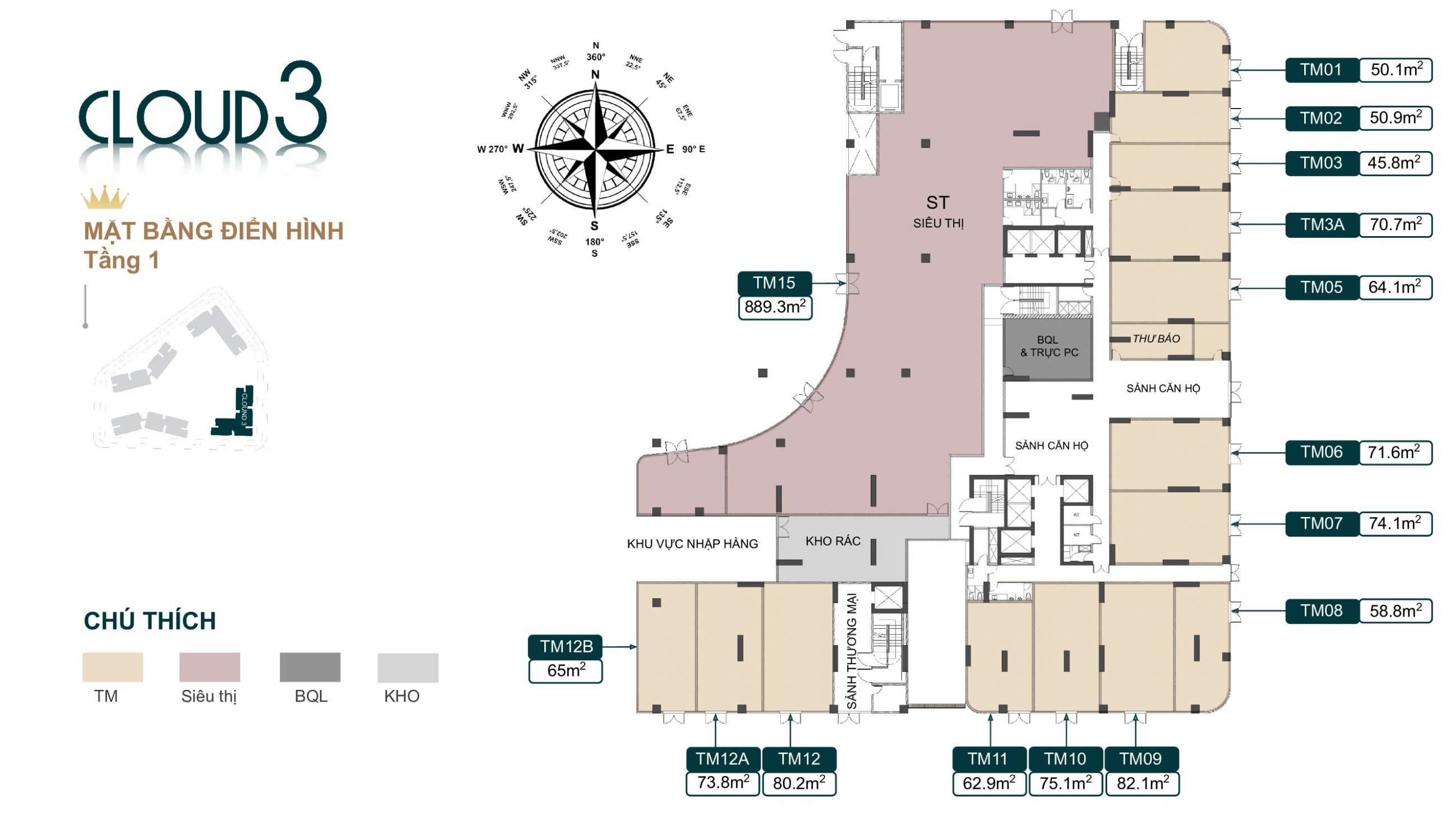 Mặt bằng Royal Mansion tối ưu không gian sống chuẩn đô thị hiện đại