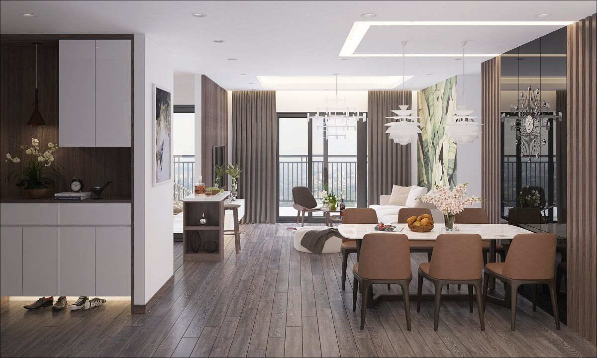 Cho thuê căn hộ 2 phòng ngủ Sky M BimLand Marina Hạ Long