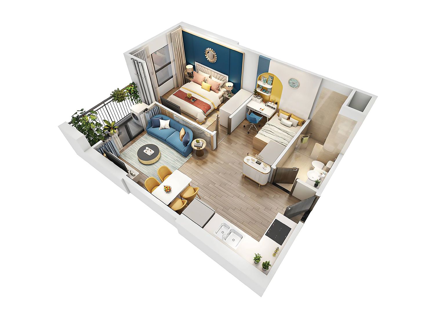 Các loại hình sản phẩm The Miami Vinhomes Smart City Tây Mỗ