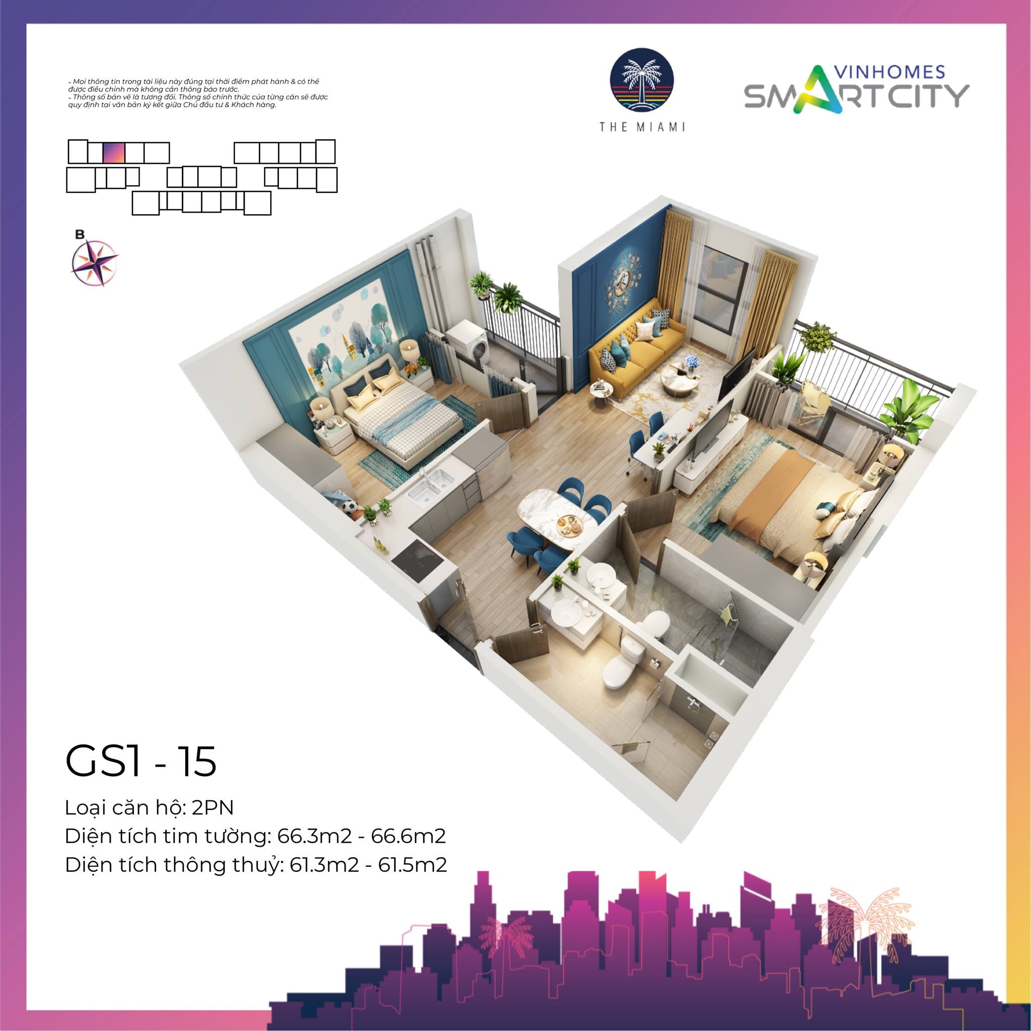Nhà mẫu The Miami Vinhomes Smart City Tây Mỗ