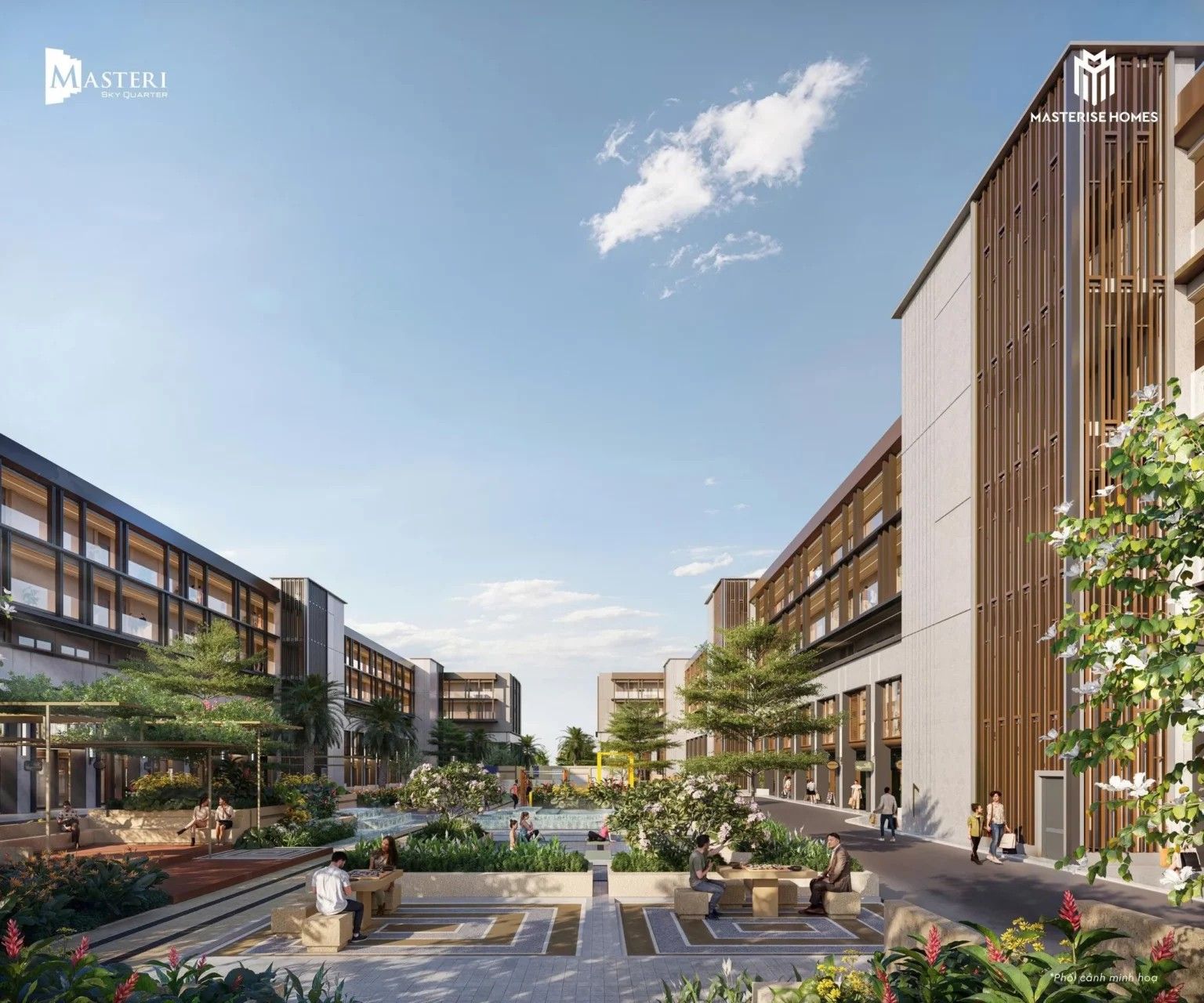 Mặt Bằng Masteri Sky Quarter – Tổ Hợp Đa Dạng Và Hài Hòa