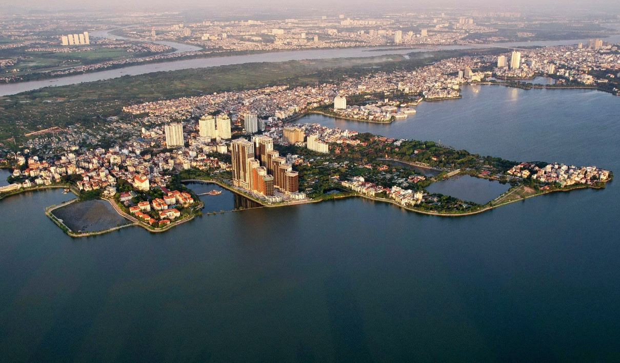 mặt bằng thiết kế WestLake Residential Tây Hồ