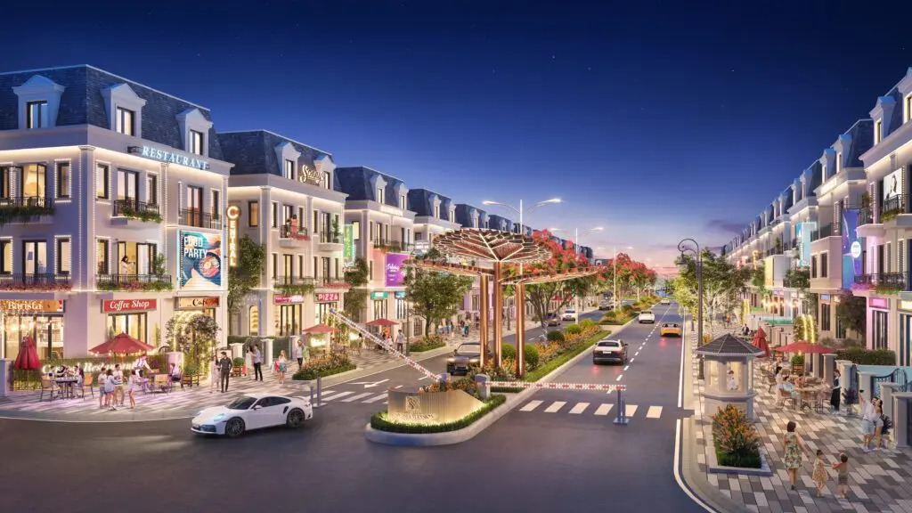 Cho thuê nhà phố shophouse khu BÌNH MINH - Aurora Park Vinhomes Golden City Dương Kinh