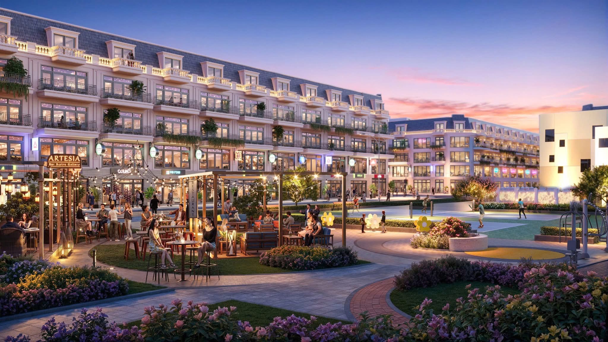 Cho thuê nhà liền kề khu ÁNH SAO - Starlight Park Vinhomes Golden City Dương Kinh