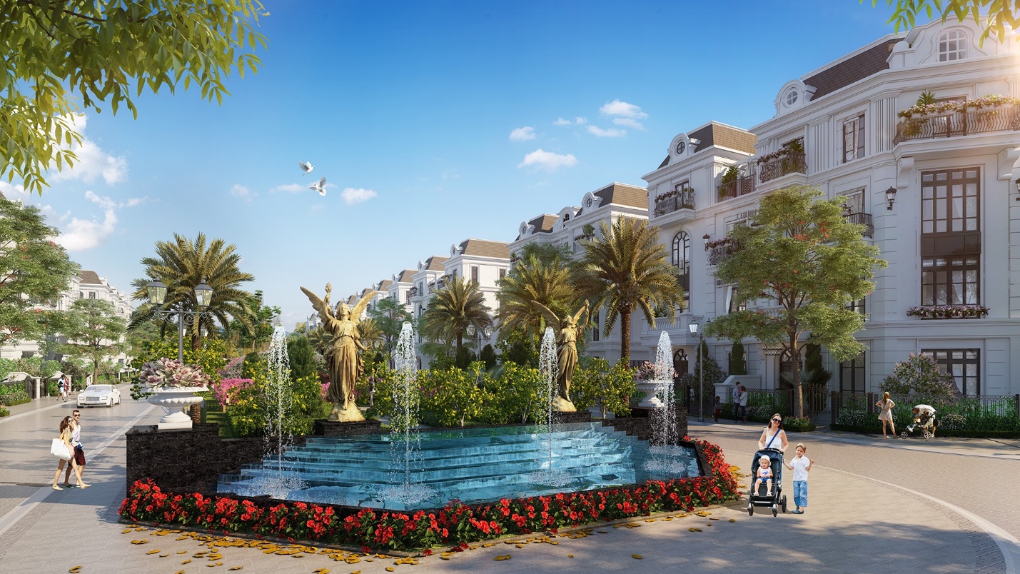 Nhà mẫu dự án Elegant Park Thạch Bàn