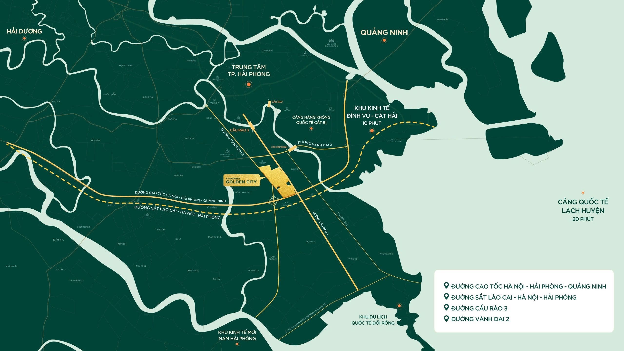 Vinhomes Golden City Dương Kinh – Trung tâm kết nối giao thương miền Bắc