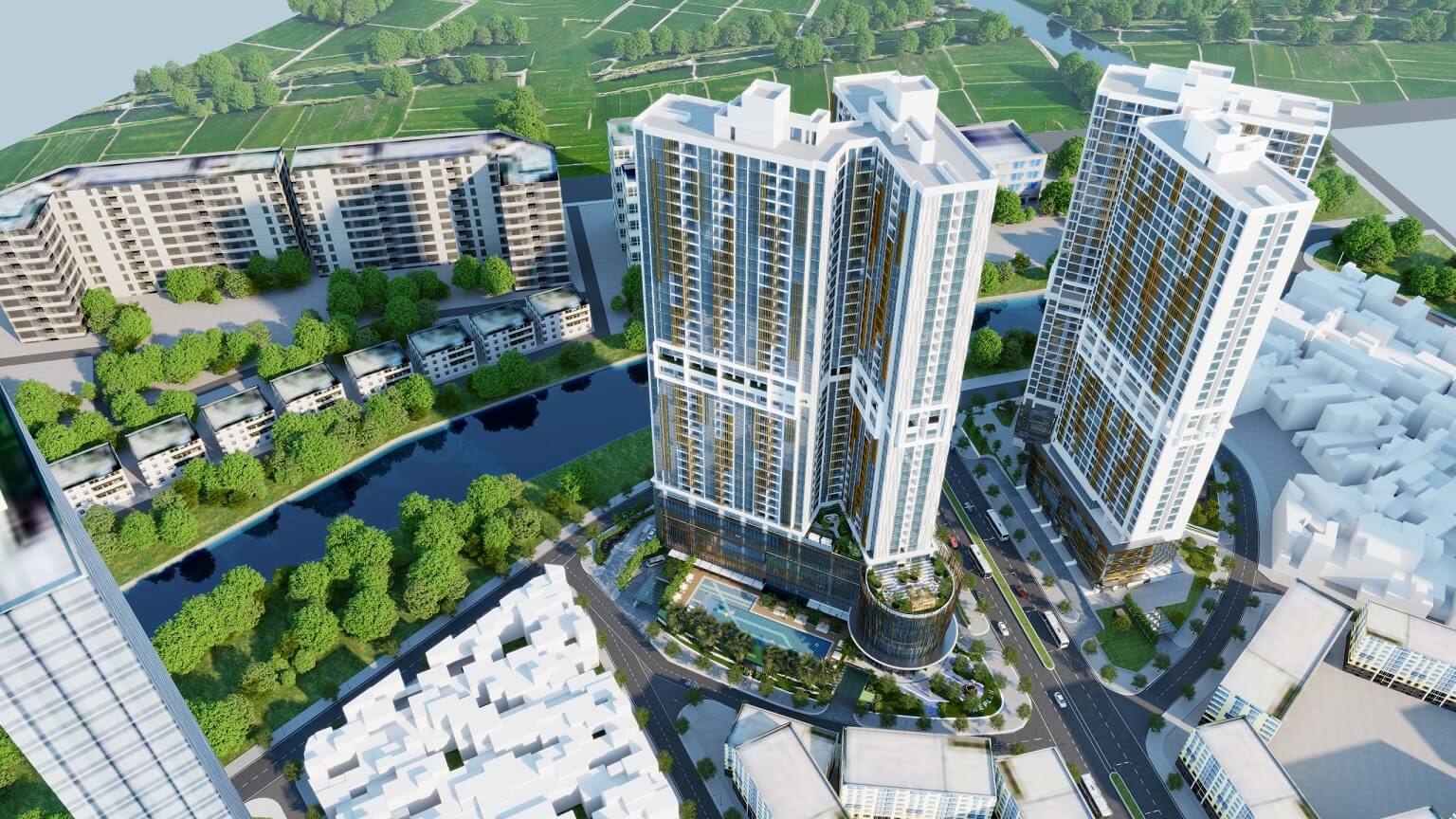 Cho thuê căn hộ tòa HH-01 Kepler Tower Mỗ Lao