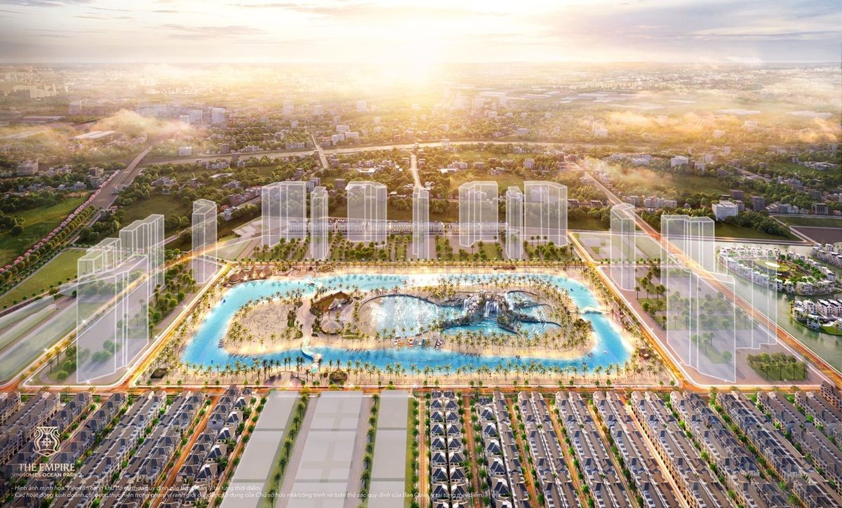 Cho thuê căn hộ penthouse chung cư Lumiere Wellspring Ocean Park 2