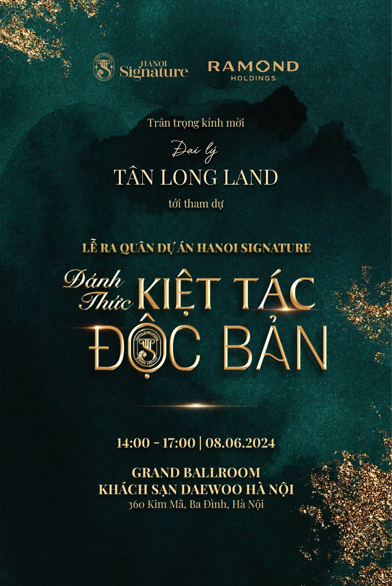 Lễ ra quân Hanoi Singature 