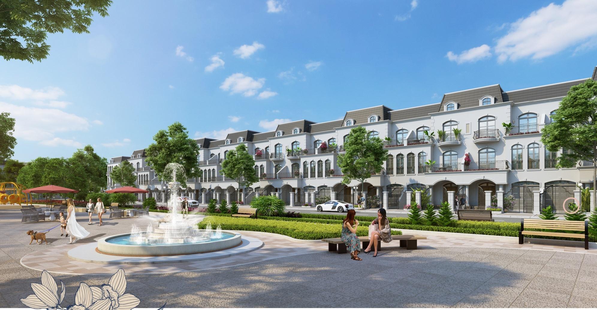Nhà phố shophouse liền kề Nhật Nguyệt Vinhomes Global Gate Cổ Loa