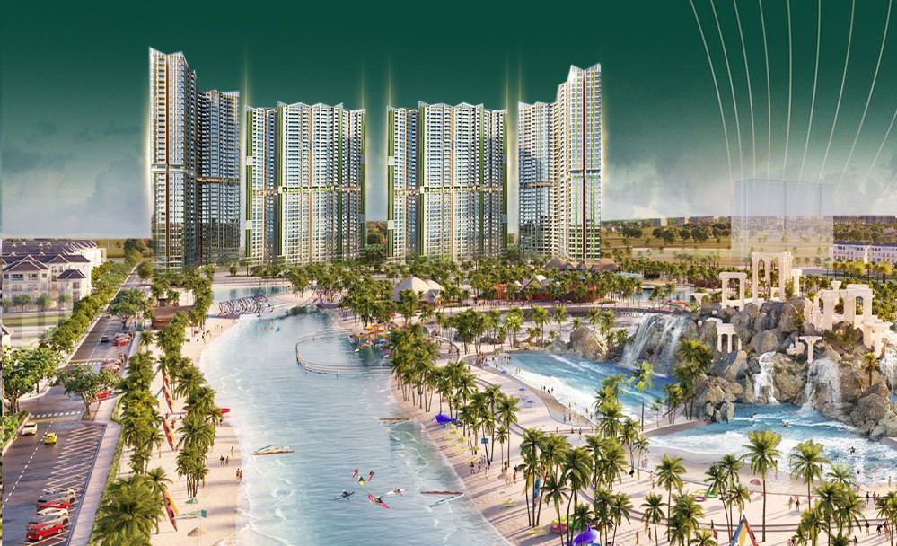 Cho thuê shophouse chân khối đế Lumiere Wellspring Ocean Park 2