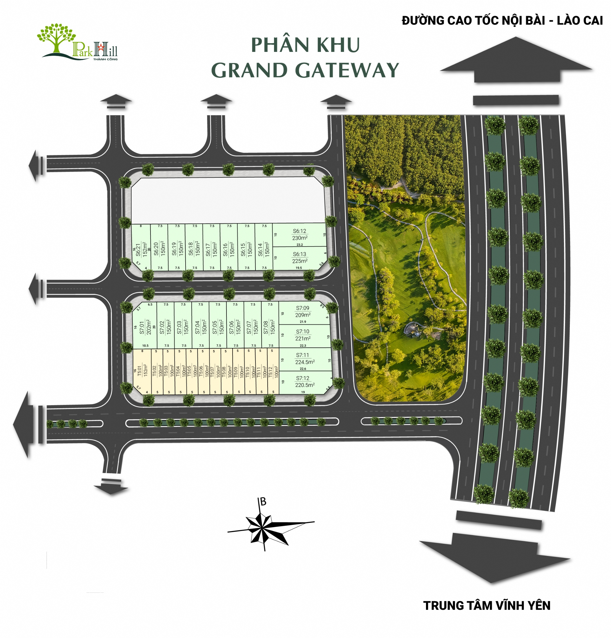 Phân khu Grand Gateway - Park Hill Vĩnh Yên