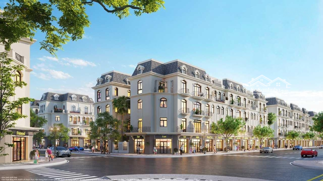 Cho thuê shophouse chân khối đế Estiva Charm - Mailand Hanoi City An Khánh, Hoài Đức