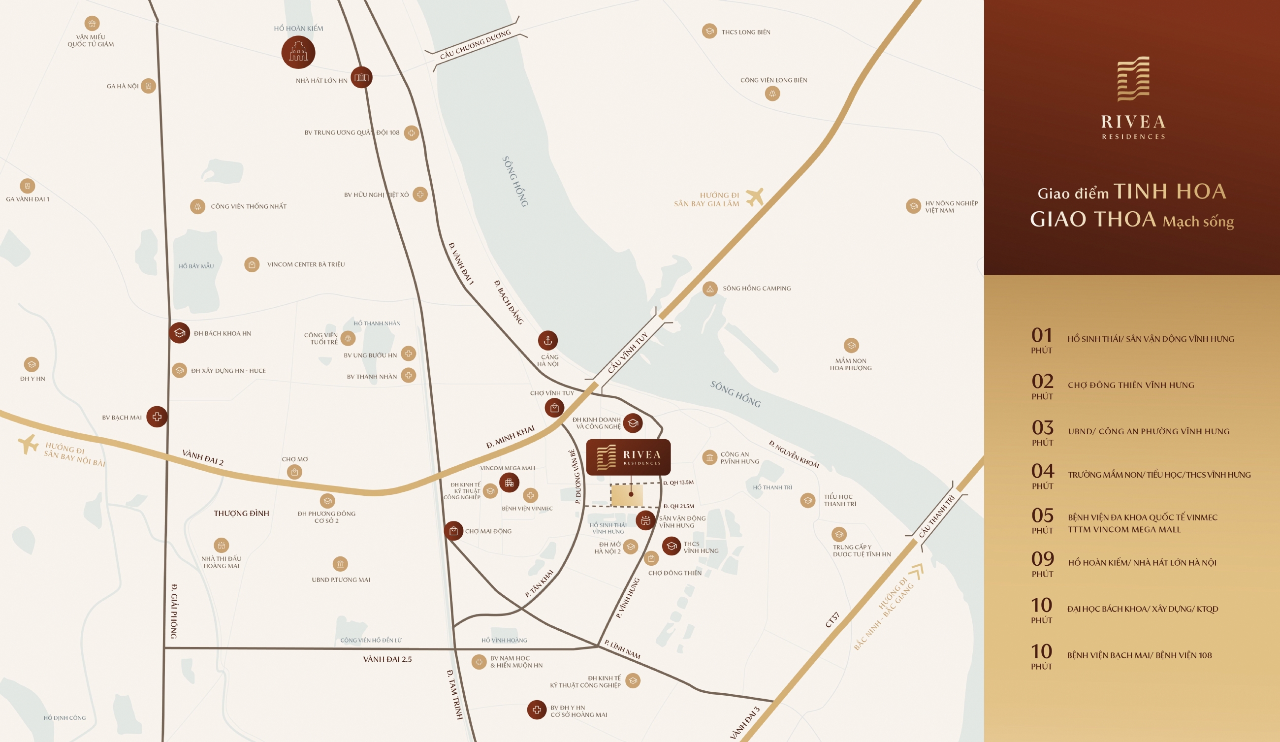 Vị trí Meyhome Rivea Hà Nội - Tâm điểm kết nối phía Nam thủ đô