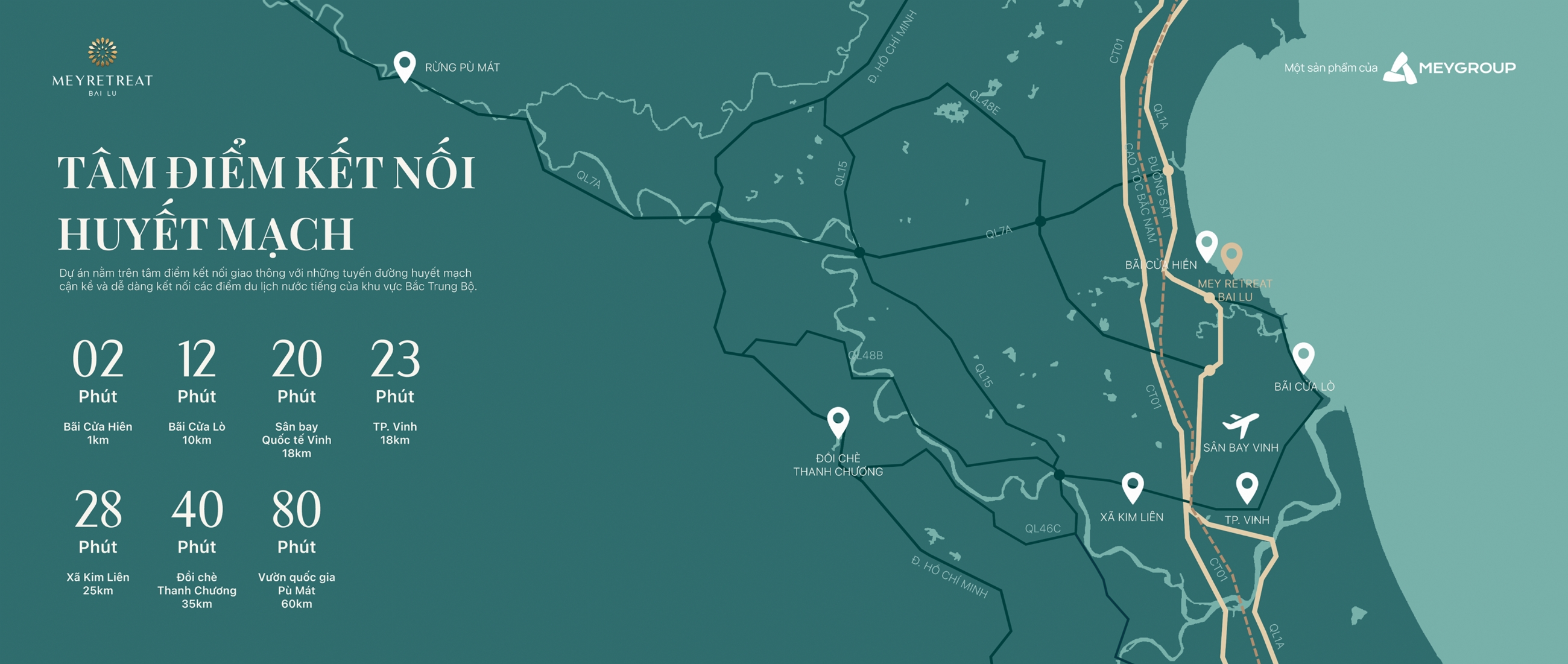 Đường đến Mey Retreat Bãi Lữ: Hành trình kết nối tâm điểm phồn vinh