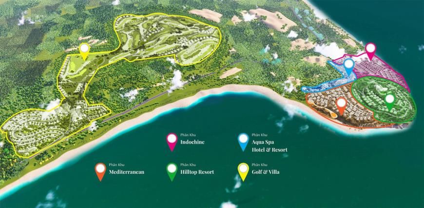Mặt bằng thiết kế Noble Marina Mũi Né