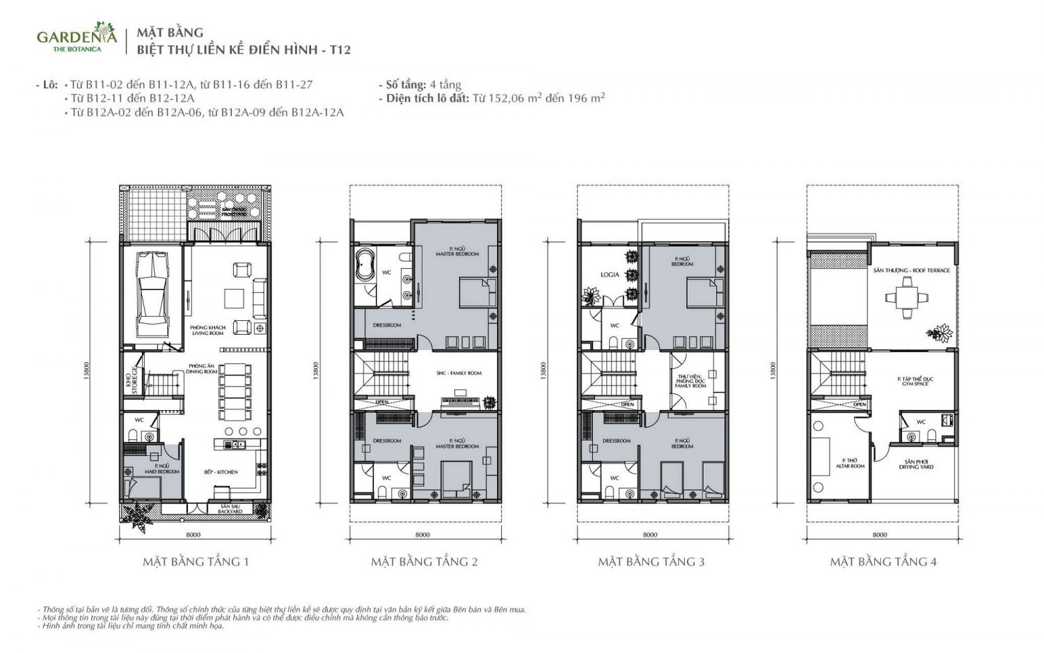 Thiết kế mặt bằng dự án Vinhomes Gardenia Mỹ Đình