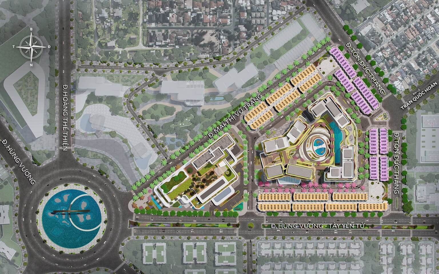 Vị trí Royal Mansion hội tụ giá trị trung tâm kiến tạo chuẩn sống mới tại Bắc Giang