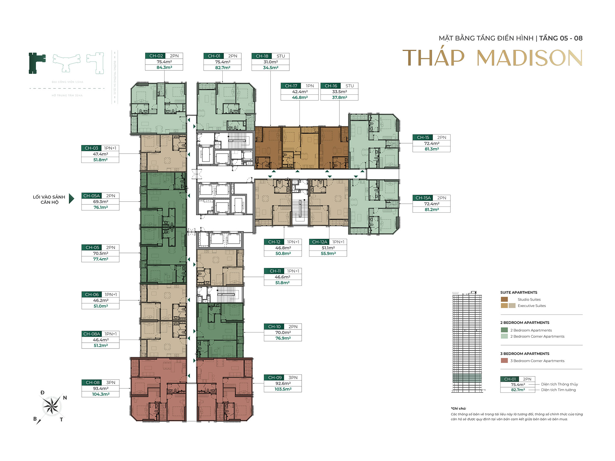 Mặt bằng thiết kế The Cosmopolitan Vinhomes Global Gate Cổ Loa