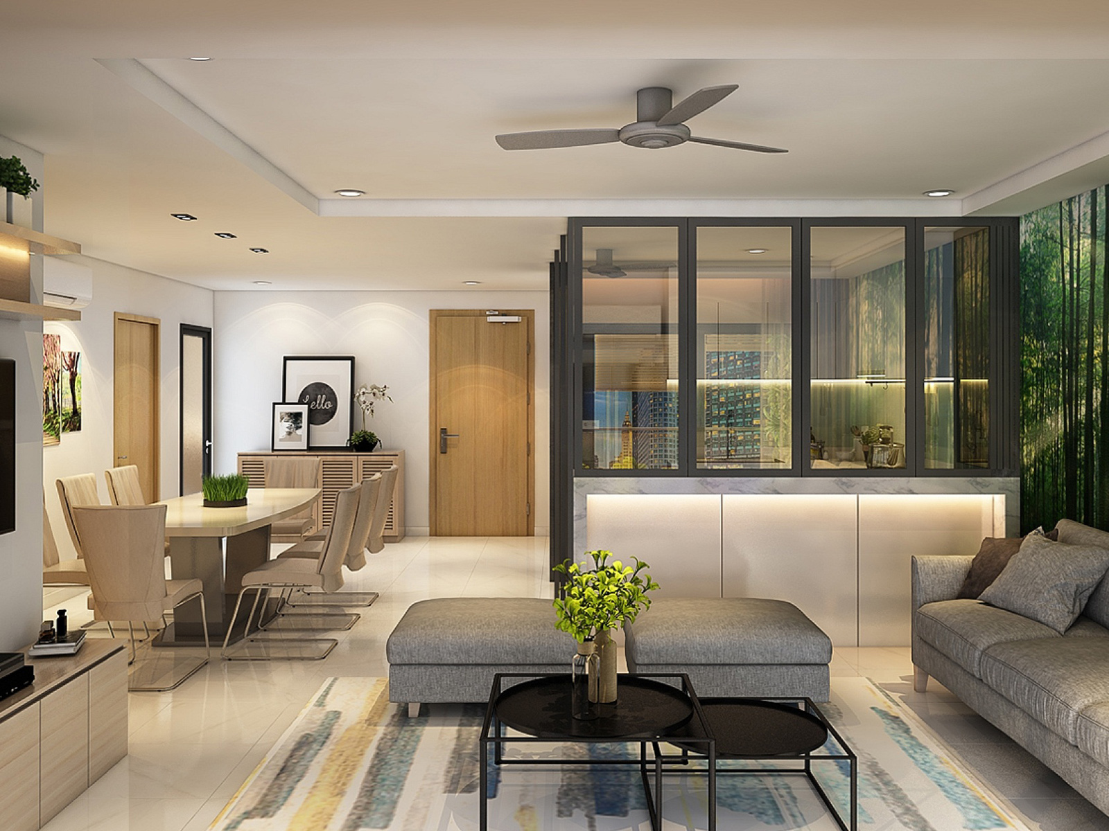 Cho thuê căn hộ 2 phòng ngủ Hilton Hải Phòng