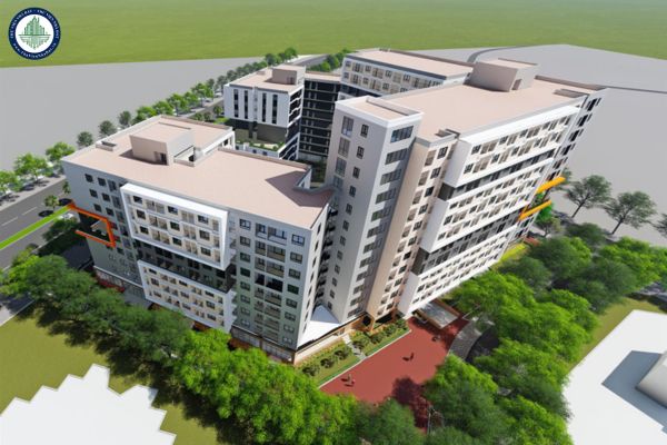 Cho thuê căn hộ tòa CT3B NOXH Thăng Long Green City
