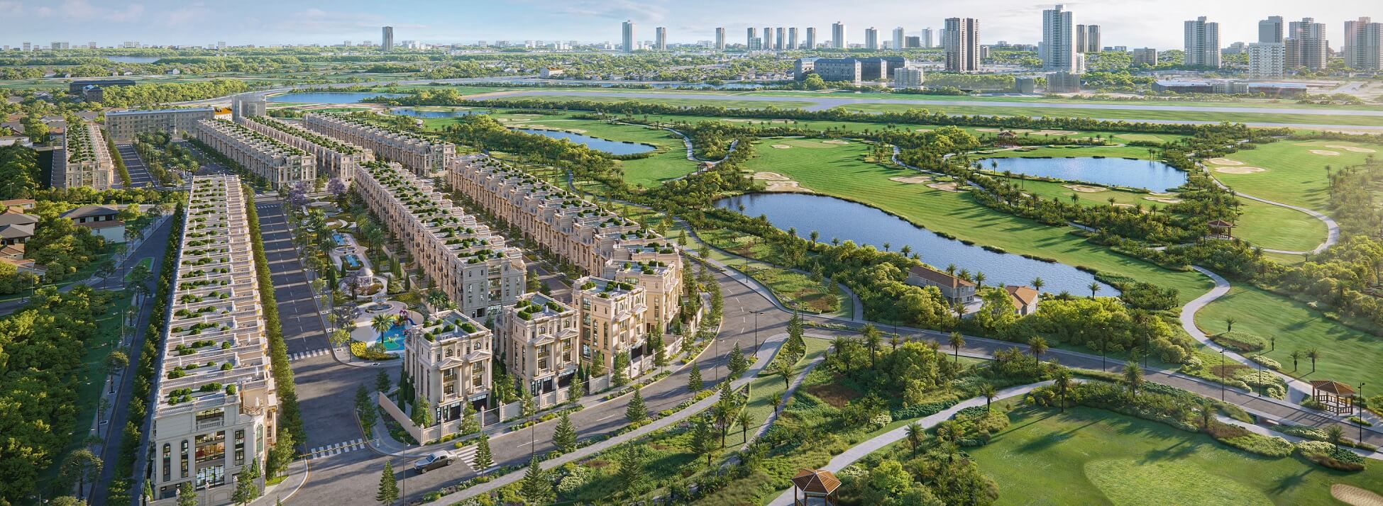 Phân khu biệt thự Venus Palace Noble Palace Long Biên