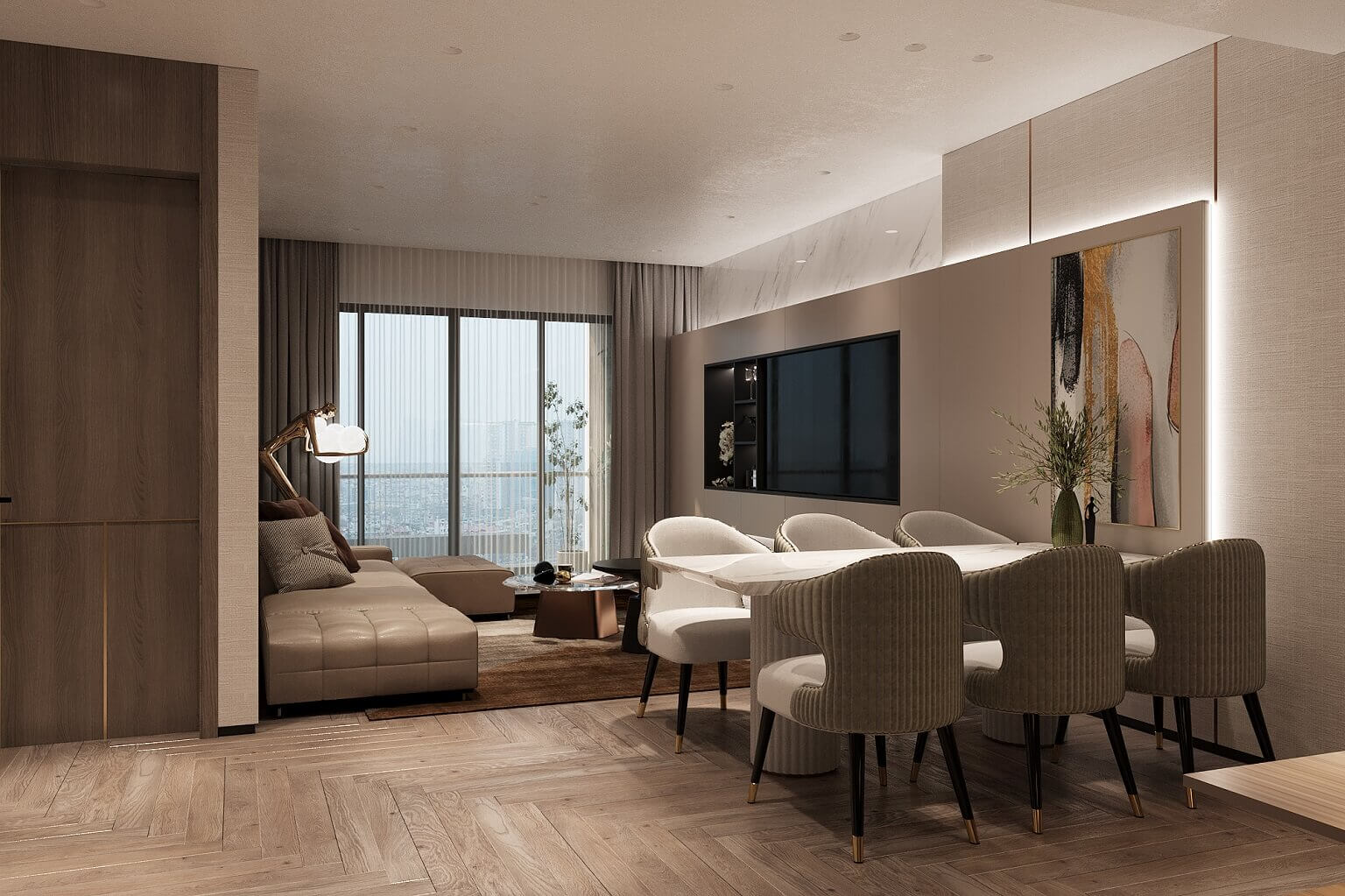 Bán căn hộ 3 phòng ngủ The Legatus 22 Liễu Giai