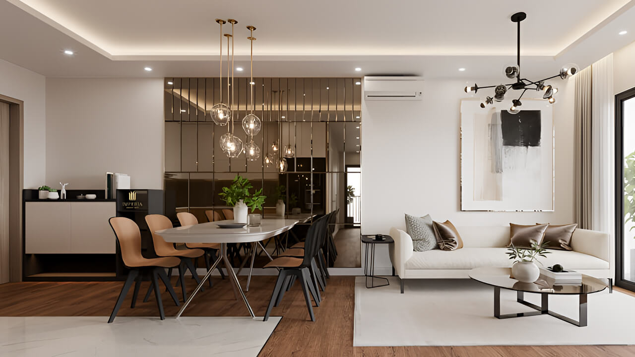 Nhà mẫu Imperia Sky Park Nam An Khánh và trải nghiệm không gian sống thực tế